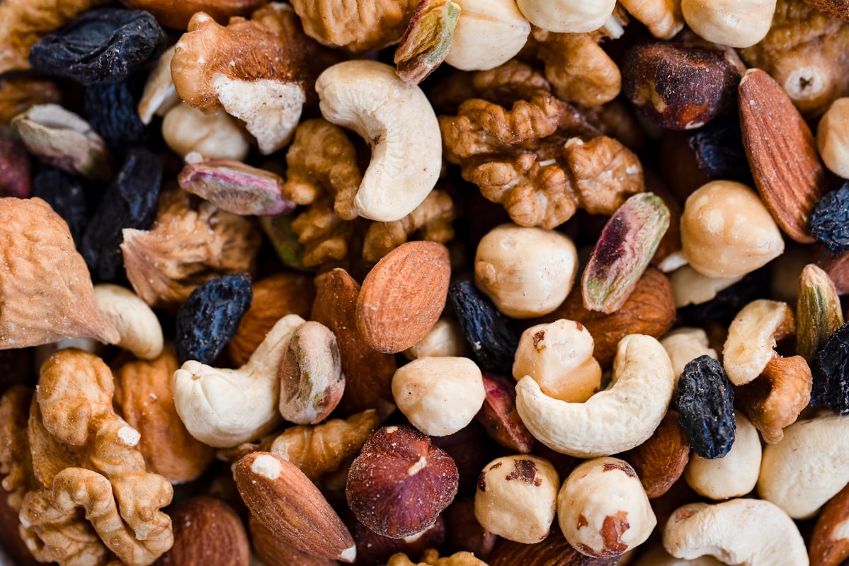 Nutritionist analyzing muscle-building meal components